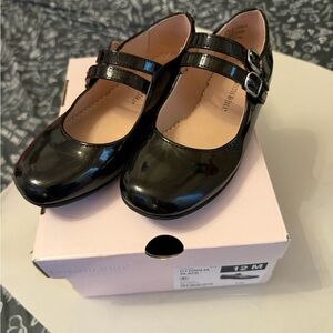 Chase Black Kids Mary Jane Shoes
